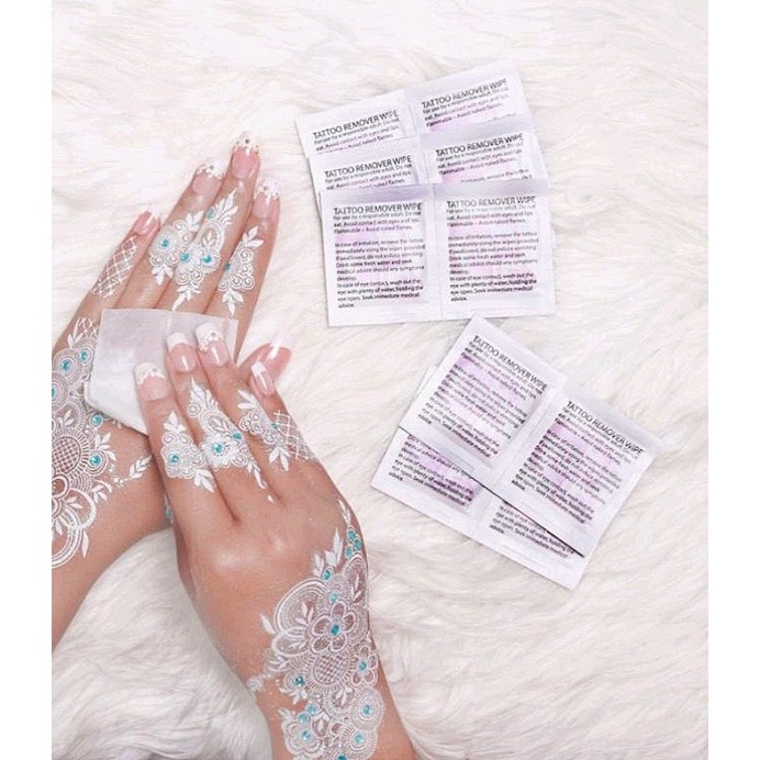 tisu pembersih henna|Henna pembersih tatto temporary