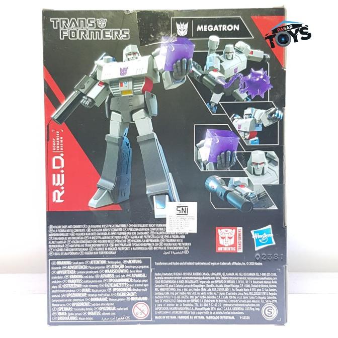 Jual Harga Murah Megatron Transformers R.E.D. Series G1 Red Robot ...