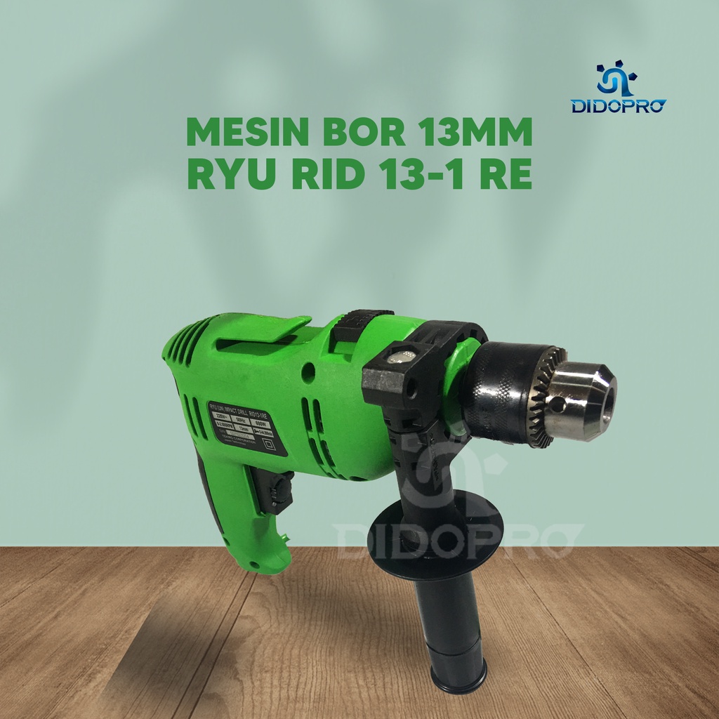 Jual TEKIRO RYU MESIN BOR IMPACT DRILL BOLAK BALIK 13MM RYU TEKIRO ...