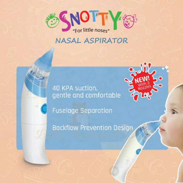 Snotty best sale nasal aspirator