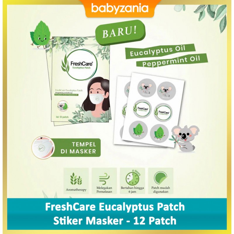 Jual FreshCare Eucalyptus Patch Stiker Masker Isi 12 Pcs | Shopee Indonesia