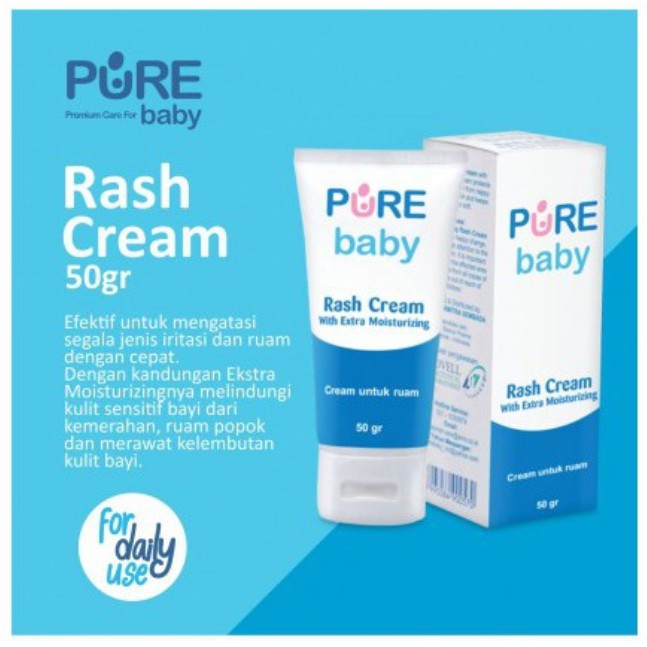 Pure baby best sale rash cream