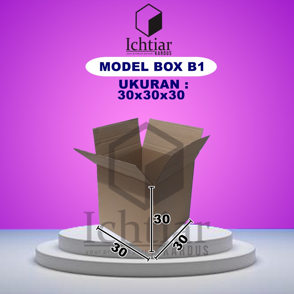 Jual Karton / Kardus / Box Packing Ukuran 30x30x30 Cm Shopee Indonesia