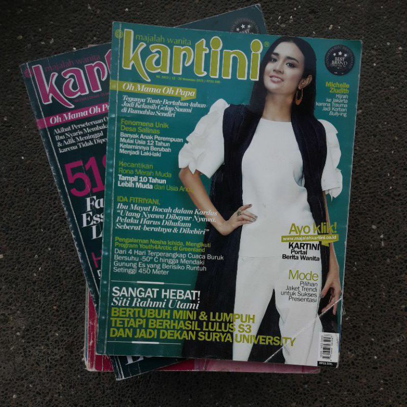 Jual Majalah Bekas Kartini And Femina Shopee Indonesia