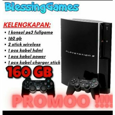 Ps3 fat clearance 160gb