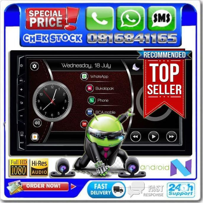 Jual Tape Mobil Headunit Android Tomiko D Inch Os Mtech Shopee Indonesia