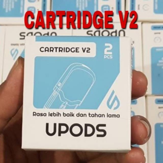 Jual Authentic Cartridge Upods V U Pods Isi Ulang Replacement Coil V Terbaru Lebih Awet