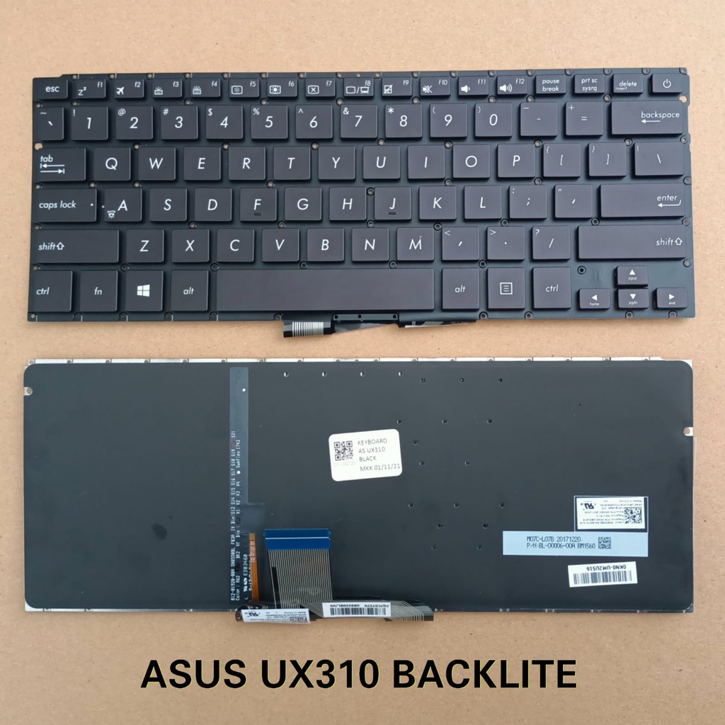 Jual KEYBOARD ASUS ZENBOOK UX310 UX310U UX410 UX410UQ BX310 ON OFF ...