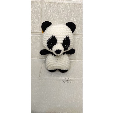 Jual Amigurumi Panda (Boneka Rajut Panda) | Shopee Indonesia