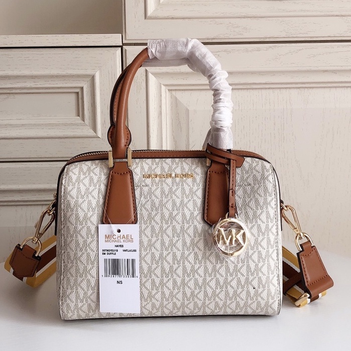 Jual 666 KM016 M K New Michael Kors Hayes Small Boston Broadband Handheld Messenger Bag Pillow Bag ZTB Shopee Indonesia