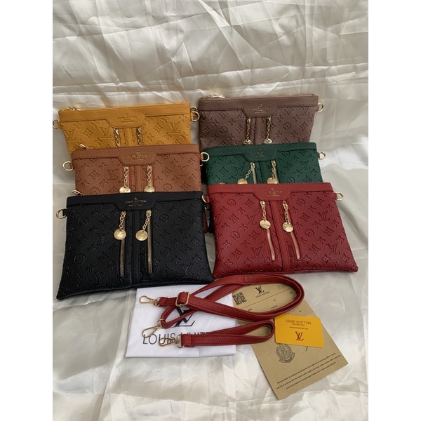 Clutch louis vuitton, Fesyen Pria, Tas & Dompet , Dompet di Carousell