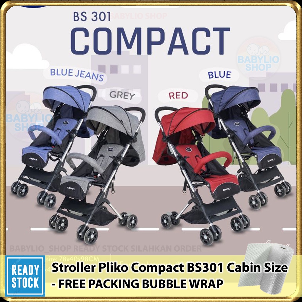 Jual Stroller Pliko Compact 301 Stroler Cabin Size Kereta