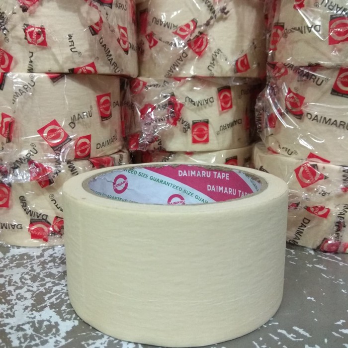 Jual Masking Tape / Lakban Kertas DAIMARU 2 Inchi / Lakban kertas
