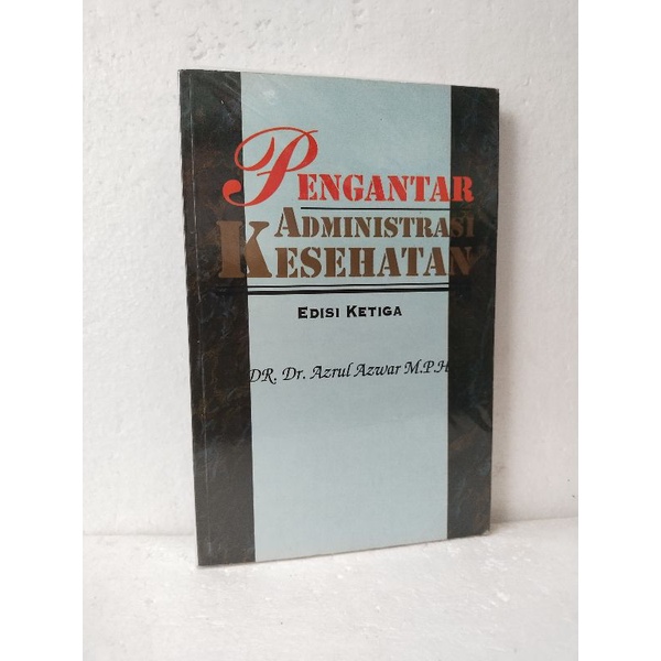 Jual PENGANTAR ADMINISTRASI KESEHATAN | Shopee Indonesia