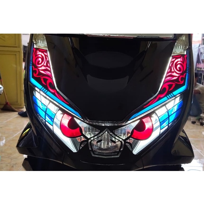 Jual stiker variasi lampu depan + ALIS NEW PCX 160 2020 keren murah ...