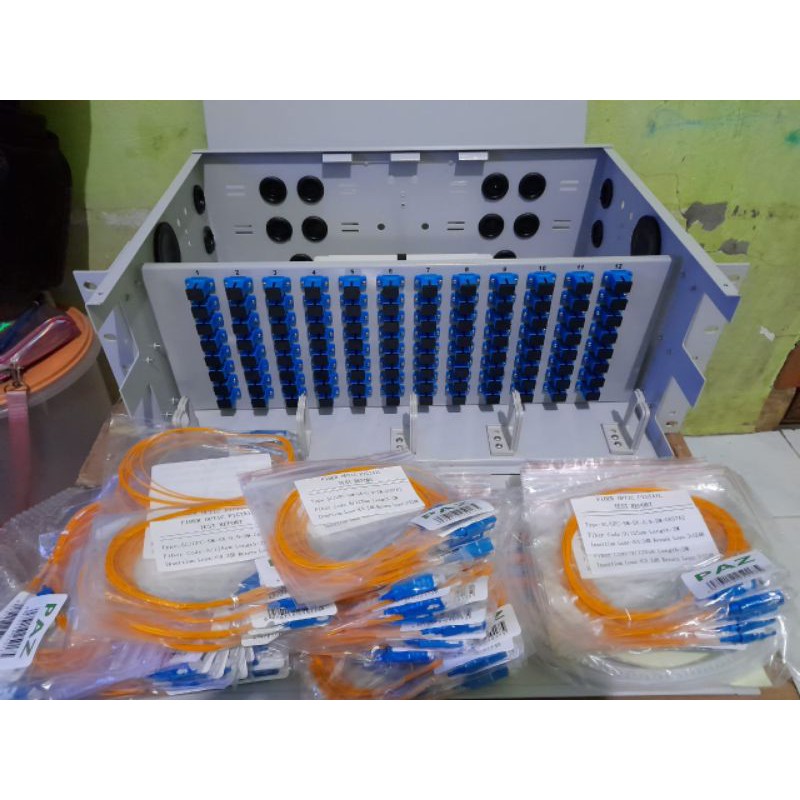 Jual otb 96 core paz sc upc komplit | Shopee Indonesia