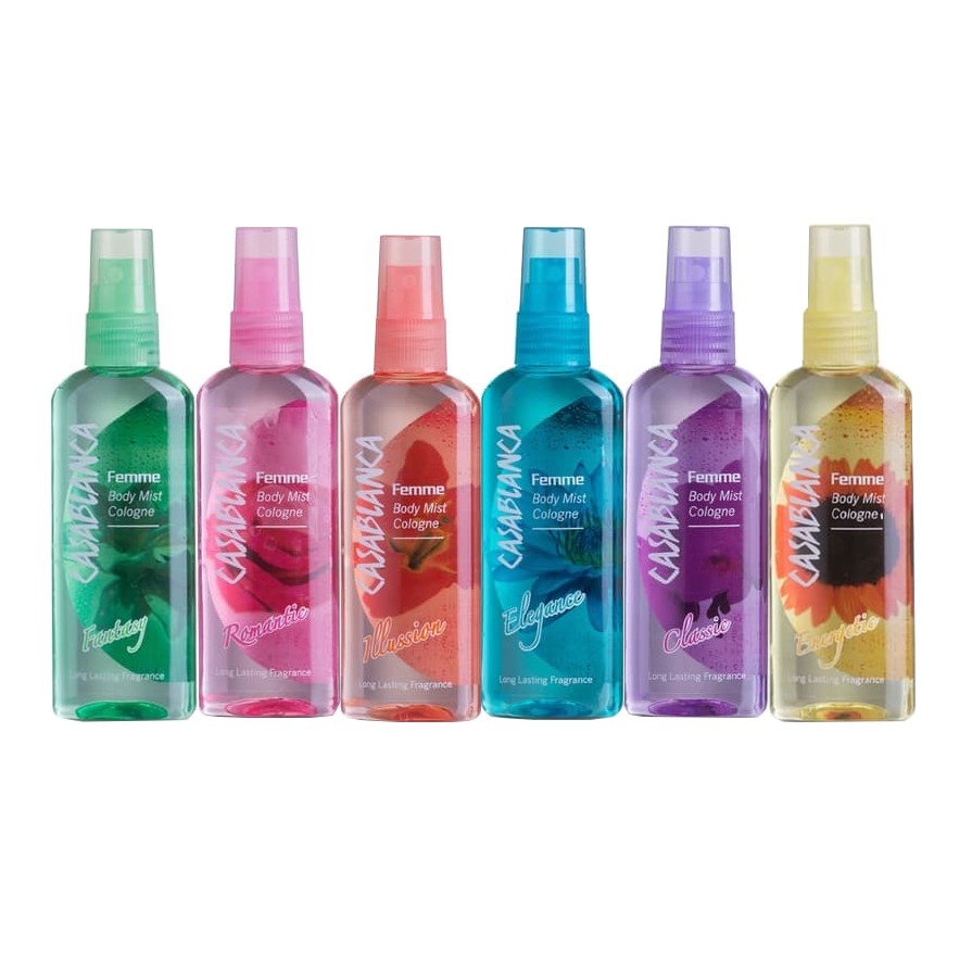 Jual (100ml) Casablanca Body Mist Cologne | Botol Plastik | Shopee ...