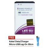 Jual Log On Baterai Advan Hammer R3D 1600 mAh Free Kabel Ori Logon ...