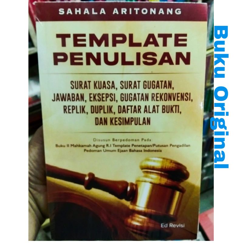 Jual Template Penulisan Surat Kuasa Surat Gugatan Jawaban Eksepsi