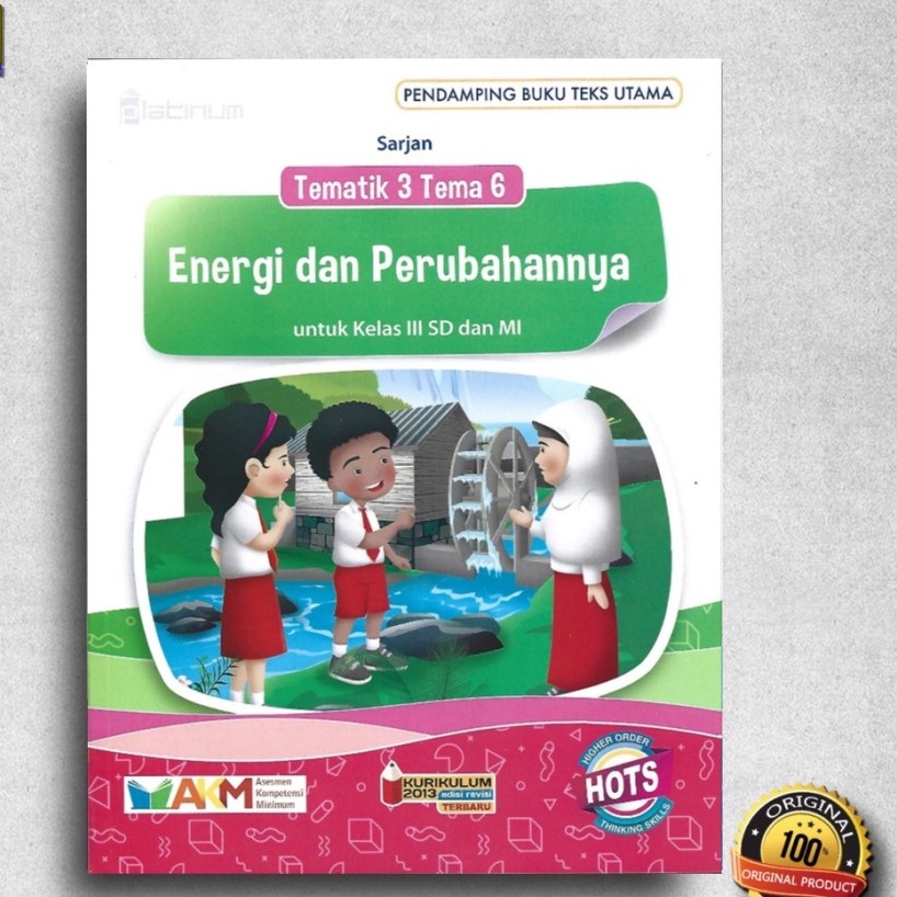 Jual BUKU TEMATIK SD KELAS 3 REVISI TEMA 1 2 3 4 5 6 7 8 9 AKM - HOTS ...