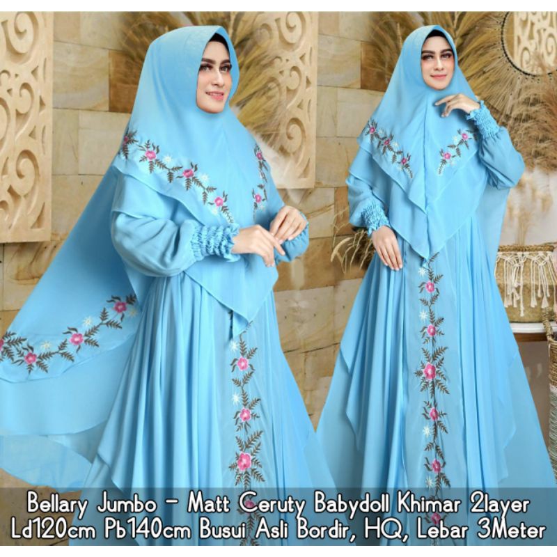 Jual BELLARY SYARII JUMBO LD 120cm BY MMC/GAMIS JUMBO/BAJU MUSLIM JUMBO