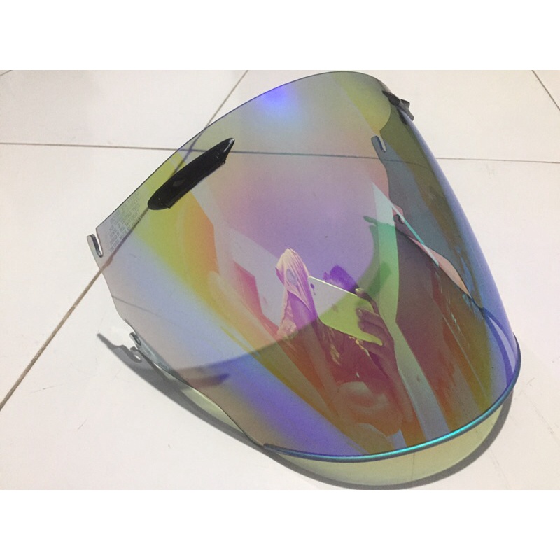 Jual visor arai iridium blue original arai MZ type | Shopee Indonesia