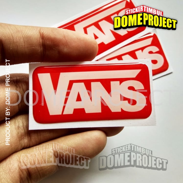 Jual STIKER MOTOR TIMBUL LOGO VANS STICKER EMBLEM LENTUR AKSESORIS ...