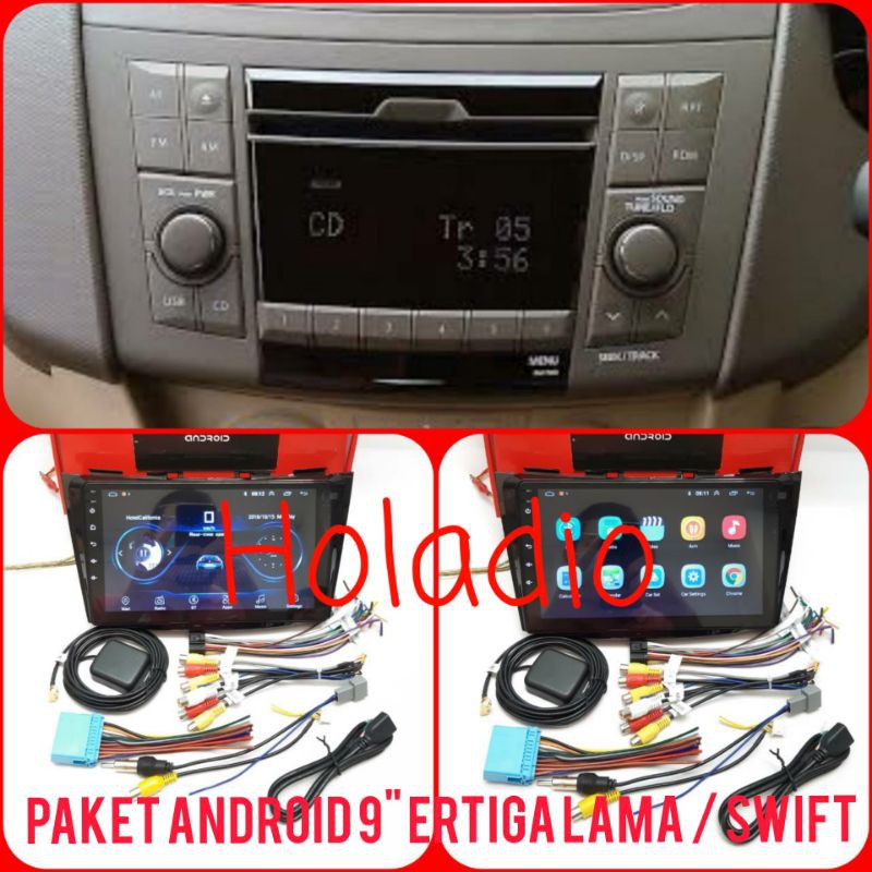 Jual Paket Head Unit Android Inch Inch Ertiga Lama Swift Ertiga Baru Ignis Frame