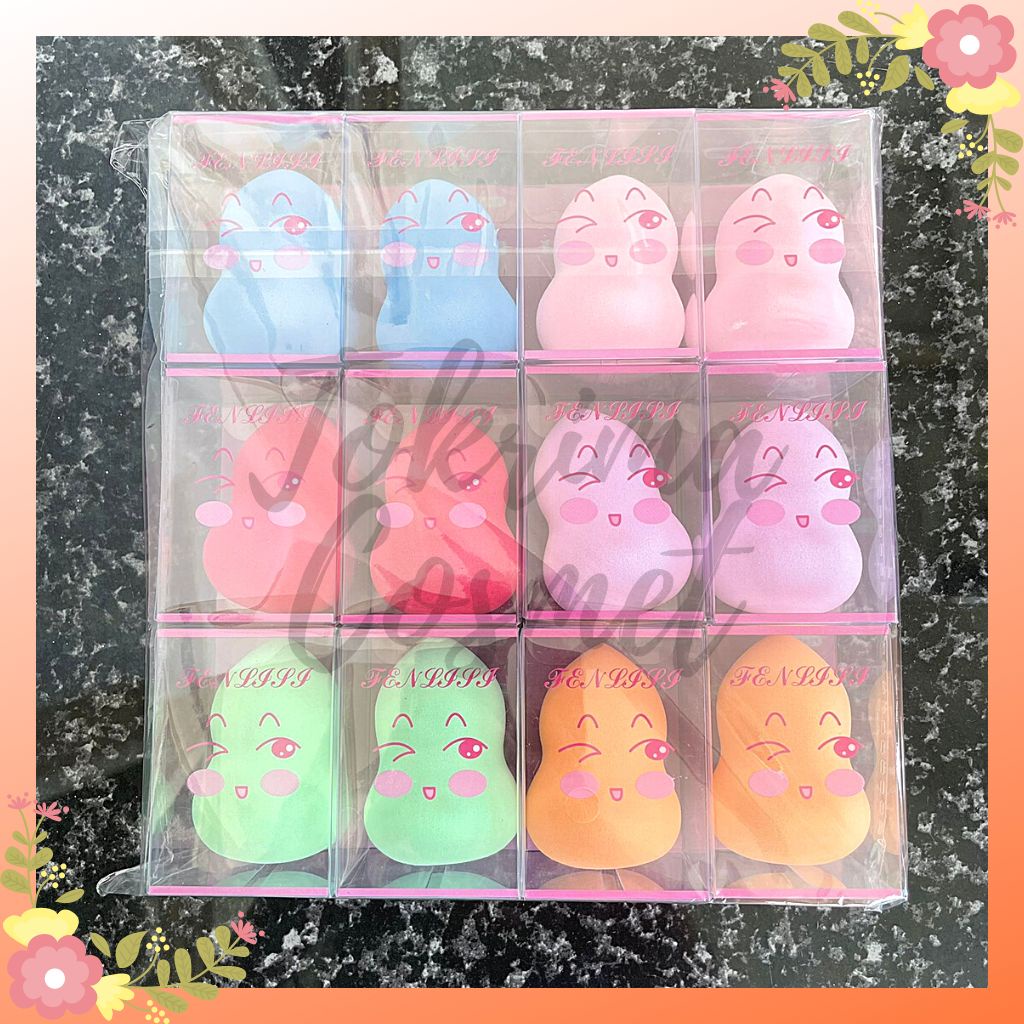 Jual [LUSINAN] (PACKING MIKA) SPONS BLENDER TELUR GUCI / SPONS MAKE UP ...