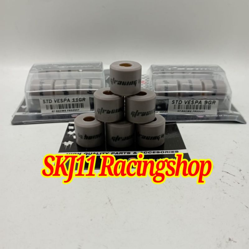 Jual Roller Vespa GF Racing Matic 7 8 9 10 11 12 13 gr gram Sprint ...