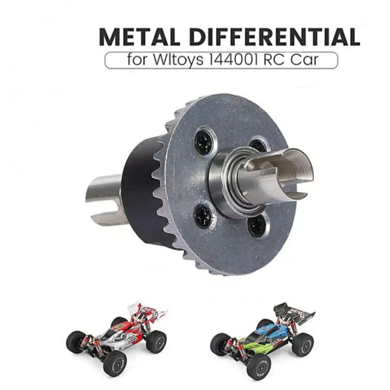 Jual PART 144001 METAL GEAR DIFFERENTIAL XK 144001 WLTOYS GEAR DIFF GIR ...