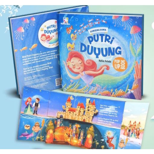Jual Pop Up Book / Buku Popup Oopredoo Seri Dongeng Dunia - Putri ...