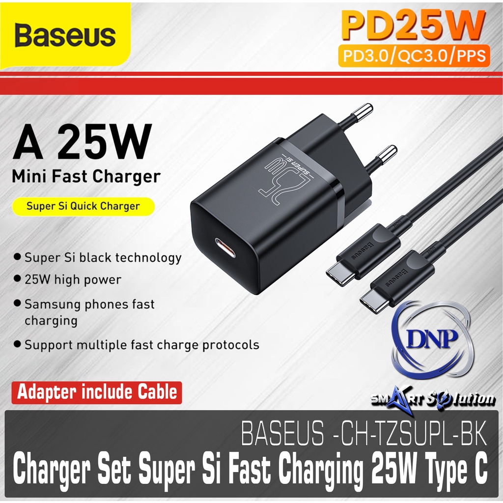 Jual Kepala Charger Type C PD BASEUS Quick Charger 25W Super Si ...