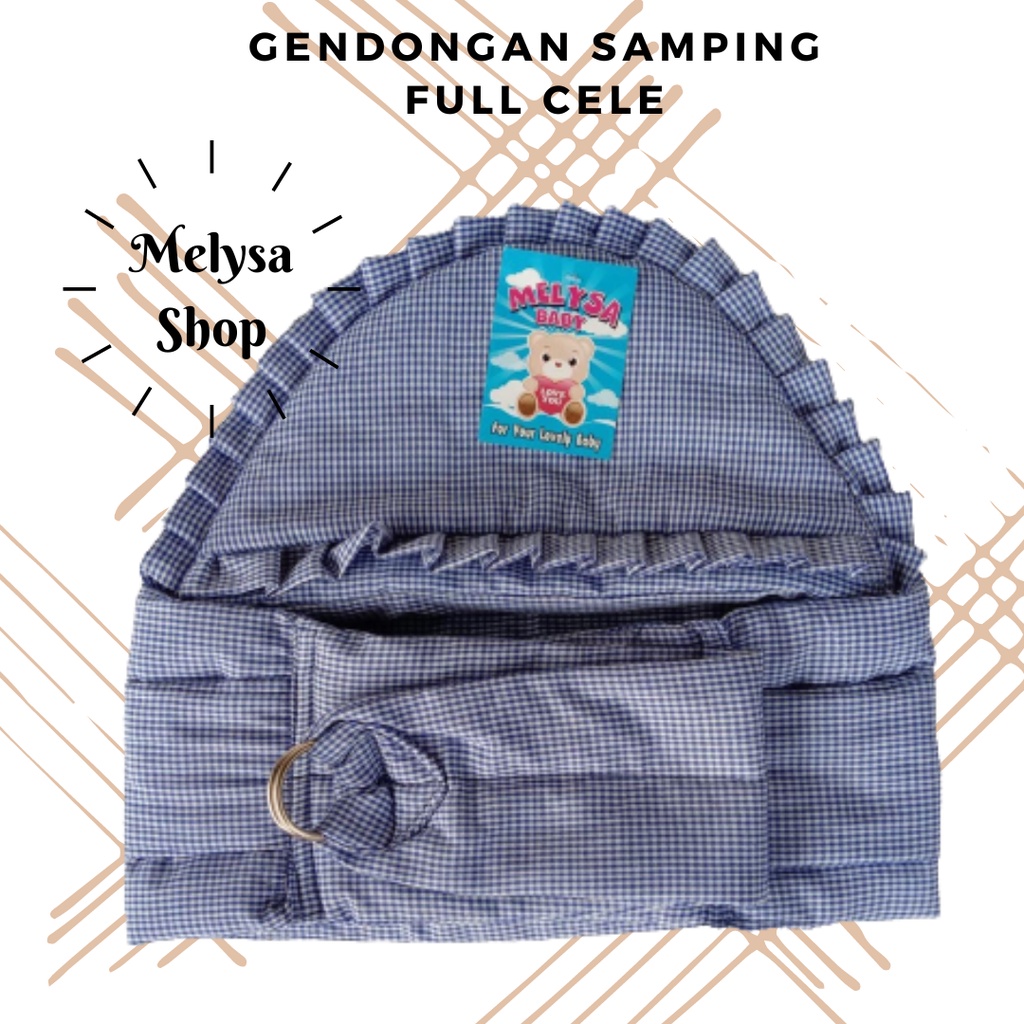 Gendongan Bayi Samping Cele Melysa Baby
