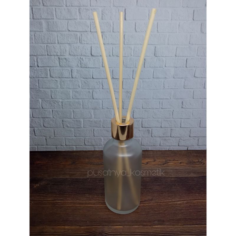 Jual Botol Kaca Reed Diffuser 50ml Botol Kaca Clear Frosted | Shopee ...