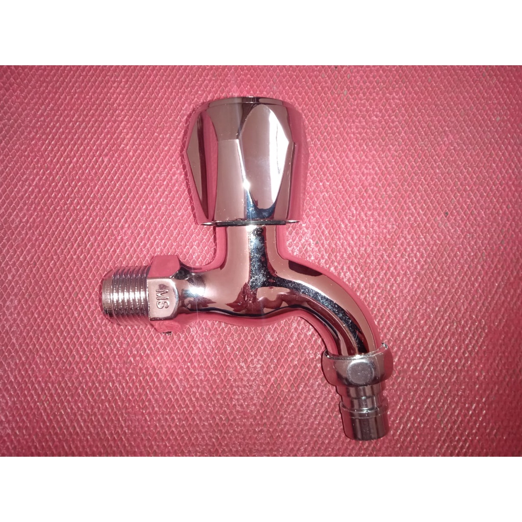 Jual KRAN TEMBOK NEKEL / KRAN AIR TEMBOK TAMAN - NEKEL | Shopee Indonesia