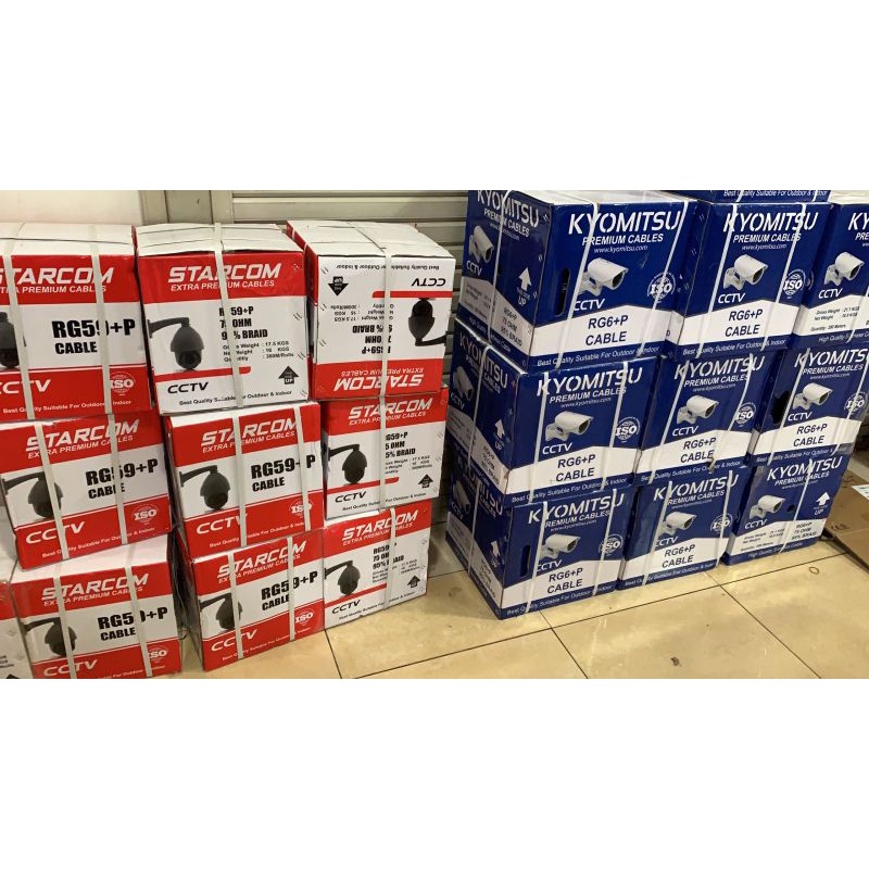 Jual CABLE STARCOM RG.6+POWER 300M | Shopee Indonesia