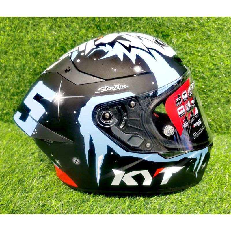 Jual KYT TTCOURSE MASIA WINTER TEST MATT FULL FACE HELMET (M, L, XL