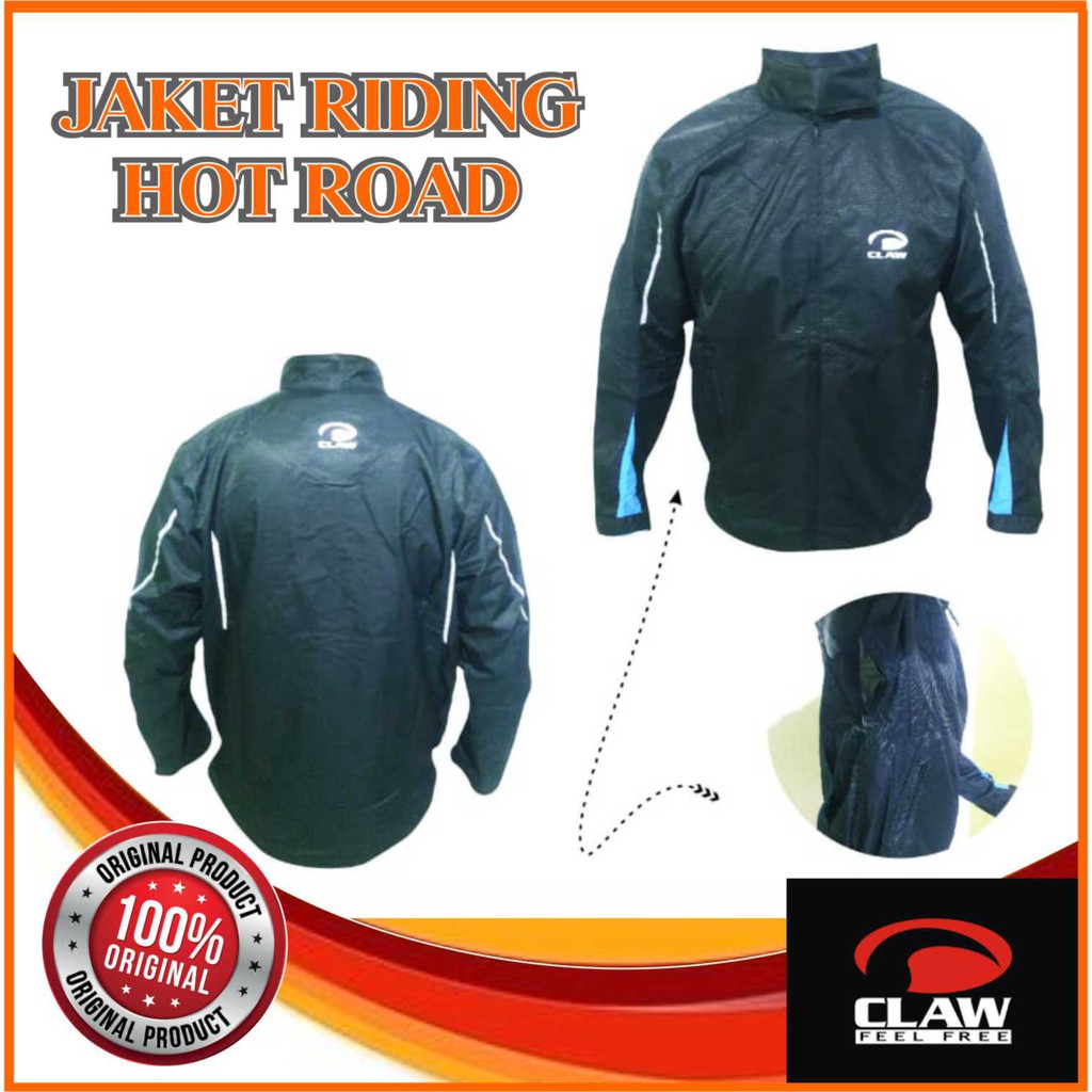 Jual Jaket Riding Hot Road CLAW, Jaket Motor CLAW, Jaket Touring Motor ...