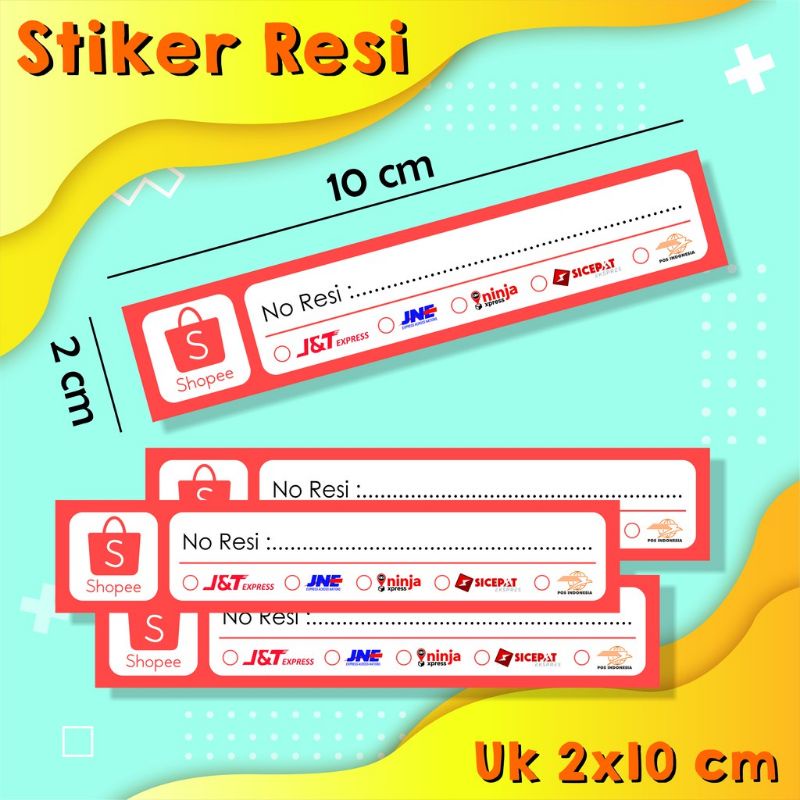 Jual STIKER RESI SHOPEE STIKER RESI MURAH | Shopee Indonesia