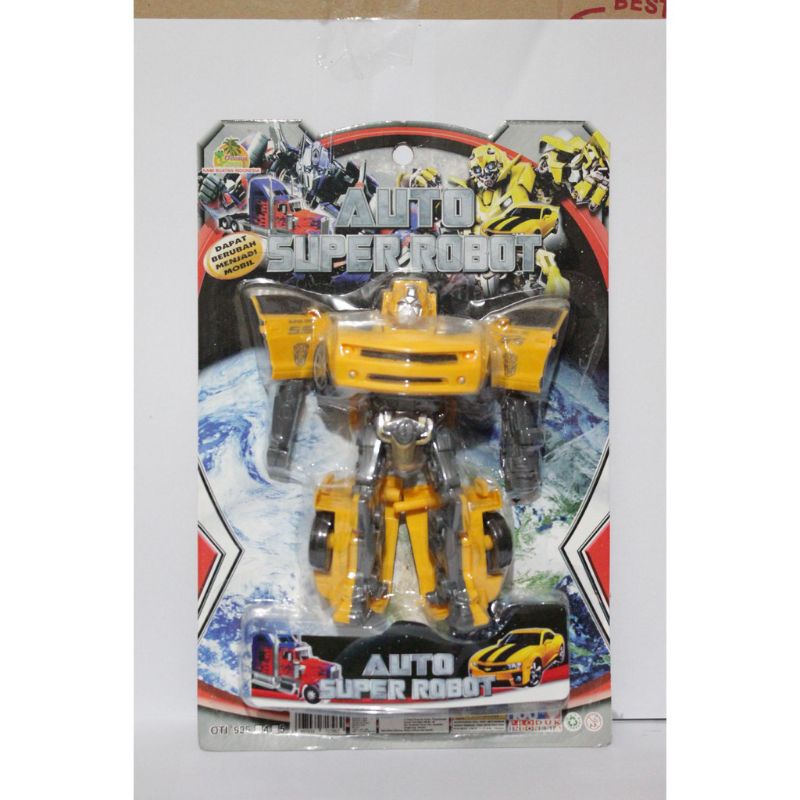 Jual [TYK] Mainan Anak Oto Super Robot Bisa Berubah Menjadi