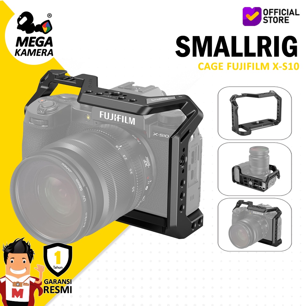Jual SmallRig Camera Cage for FUJIFILM X-S10 Camera - Fuji XS10 ...