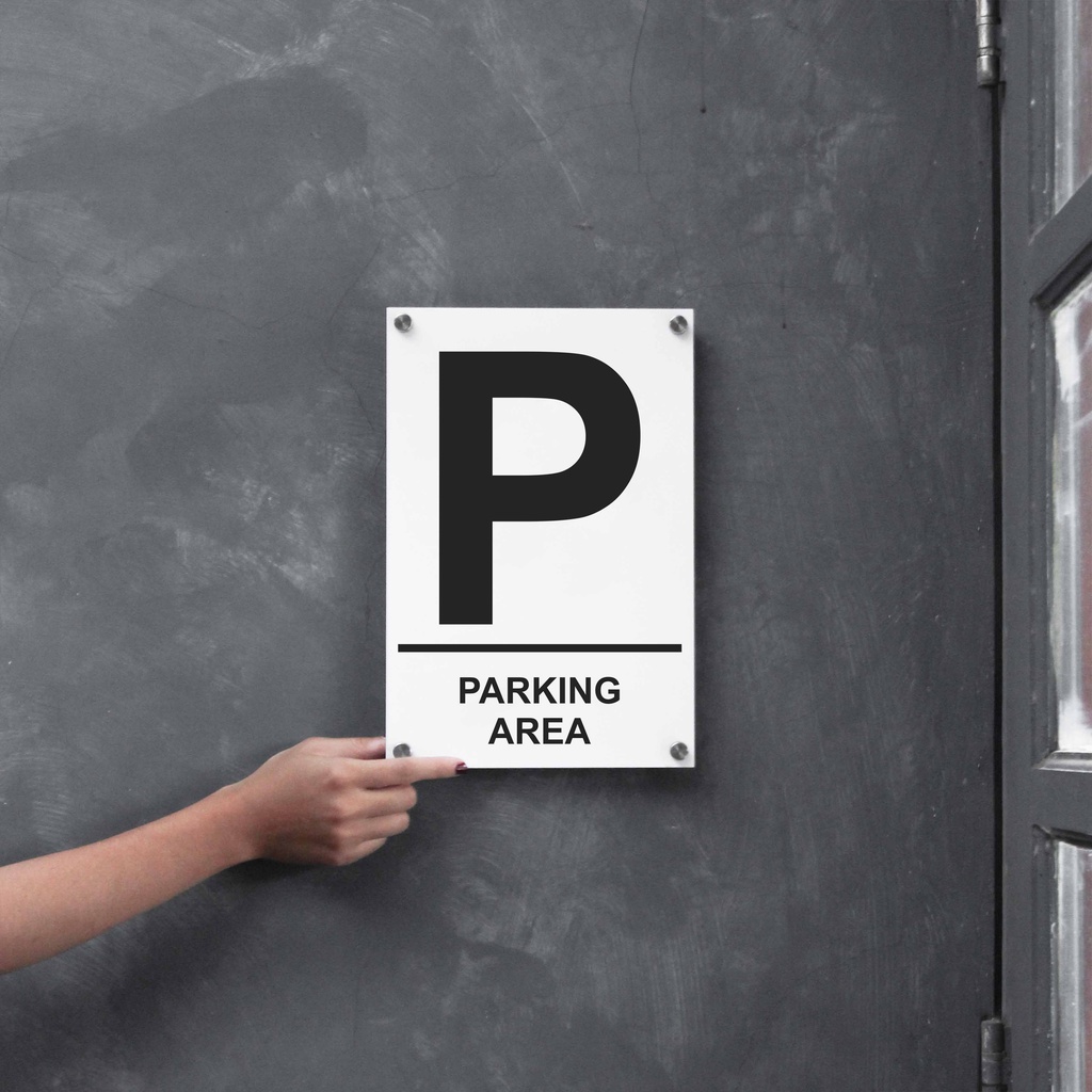 Jual INPI HOUSE Signage Parking Area - Papan Tanda Area Parkir ...