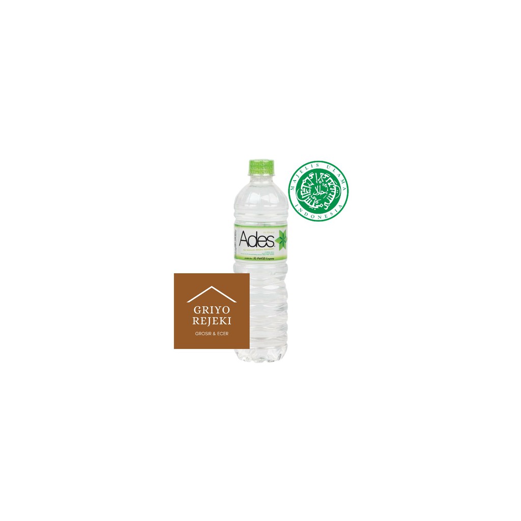 Jual Ades Air Mineral Botol 600ml New 1Dus (24 Botol) | Shopee Indonesia