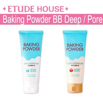 Jual Etude House Baking Powder Pore/BB Deep Cleansing Foam 160ml ...