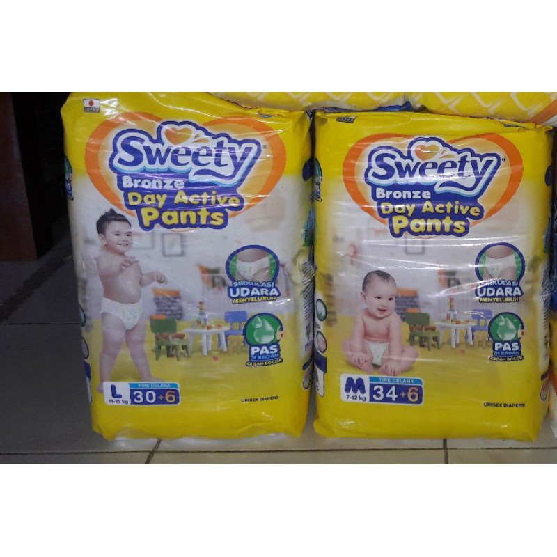 Jual promo pampers sweety bronze pants tipe celana ( maximal 2