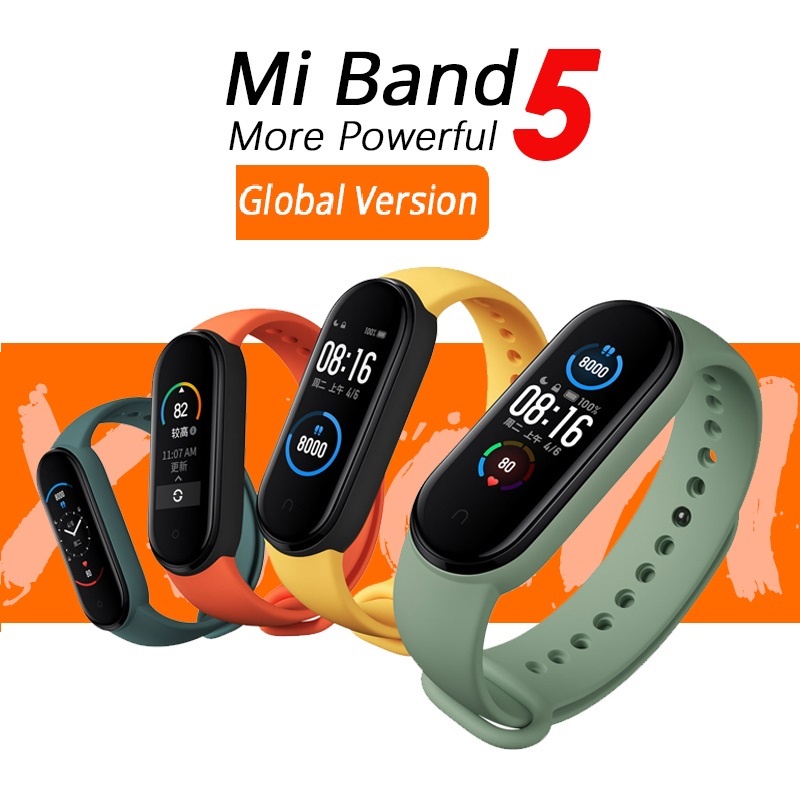 Jual Miband 5 Amoled Global International Version Original Smartwatch ...