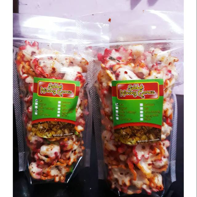Jual Seblak bunga BBQ 100g | Shopee Indonesia