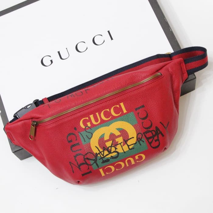 Waist bag gucci store original harga