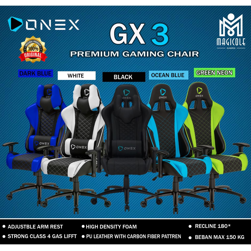 Jual ONEX GX3 Premium Quality Gaming Chair | Shopee Indonesia